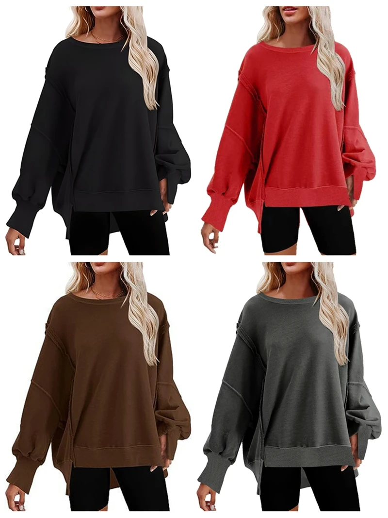 New winter and autumn style cross-border foreign trade European-style plain color retro trend loose pullover hoodie
New winter and autumn style cross-border foreign trade European-style plain color retro trend loose pullover hoodie