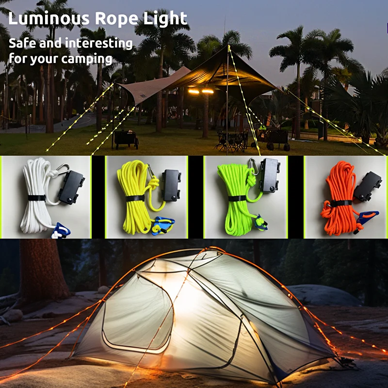 Светящаяся веревочная лампа для кемпинга, водонепроницаемая 6 мм палатка, ветрозащитная веревка, предупреждающий шнур, уличная ночная предупреждающая веревка, атмосферная лампа
Светящаяся веревочная лампа для кемпинга, водонепроницаемая 6 мм палатка, ветрозащитная веревка, предупреждающий шнур, уличная ночная предупреждающая веревка, атмосферная лампа