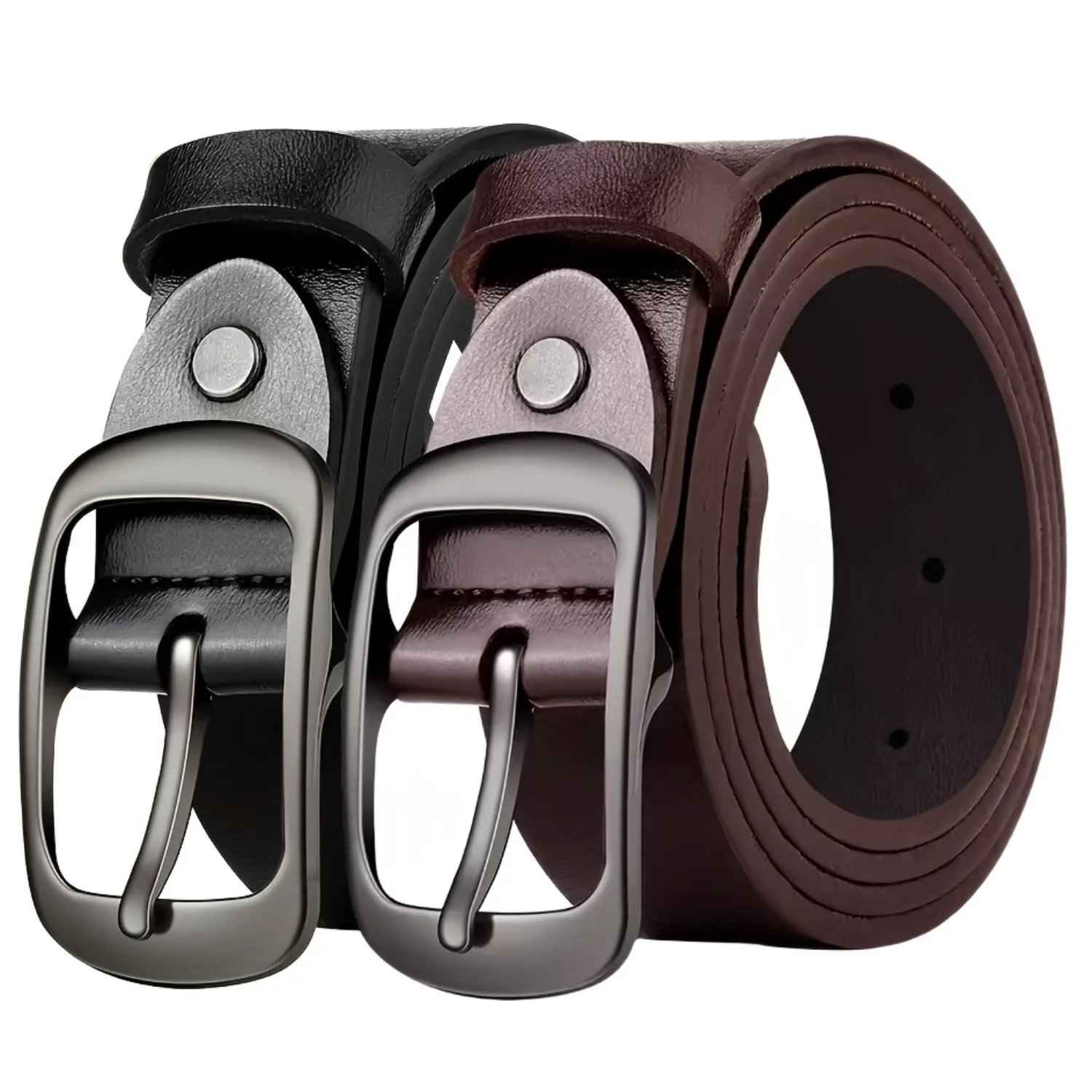 Plus Size Genuine Leather Belt Simple Solid Color Casual Belt Vintage Unisex Jeans Pants Belt For Women Men
Plus Size Genuine Leather Belt Simple Solid Color Casual Belt Vintage Unisex Jeans Pants Belt For Women Men