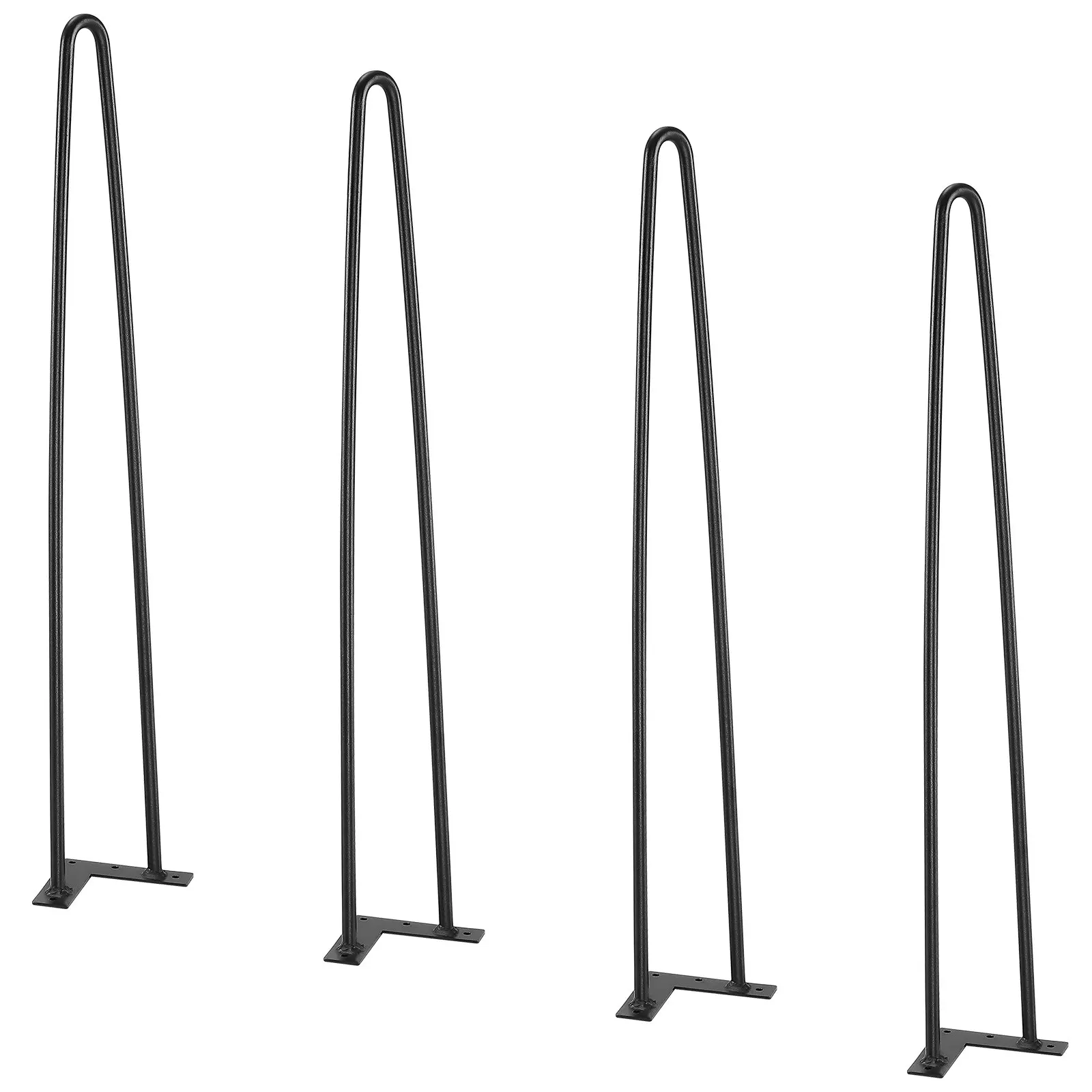 28" Hairpin Furniture Legs, Metal Home DIY Projects for Nightstand, Coffee Table, Desk, 500lbs Load Capacity with Rubber Floo
28" Hairpin Furniture Legs, Metal Home DIY Projects for Nightstand, Coffee Table, Desk, 500lbs Load Capacity with Rubber Floo