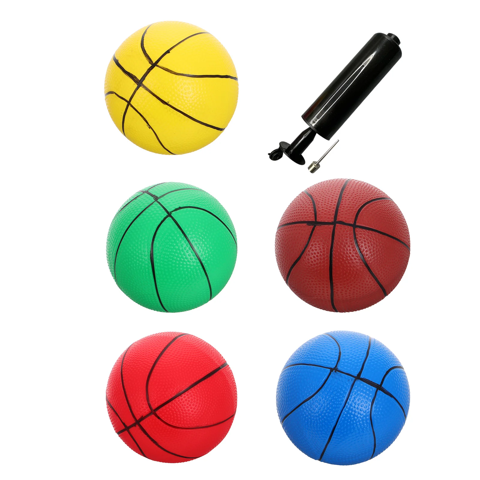 6 Pcs Mini Basketball with Pump Children's Party Favors Small Balls for Kids Baby
6 Pcs Mini Basketball with Pump Children's Party Favors Small Balls for Kids Baby