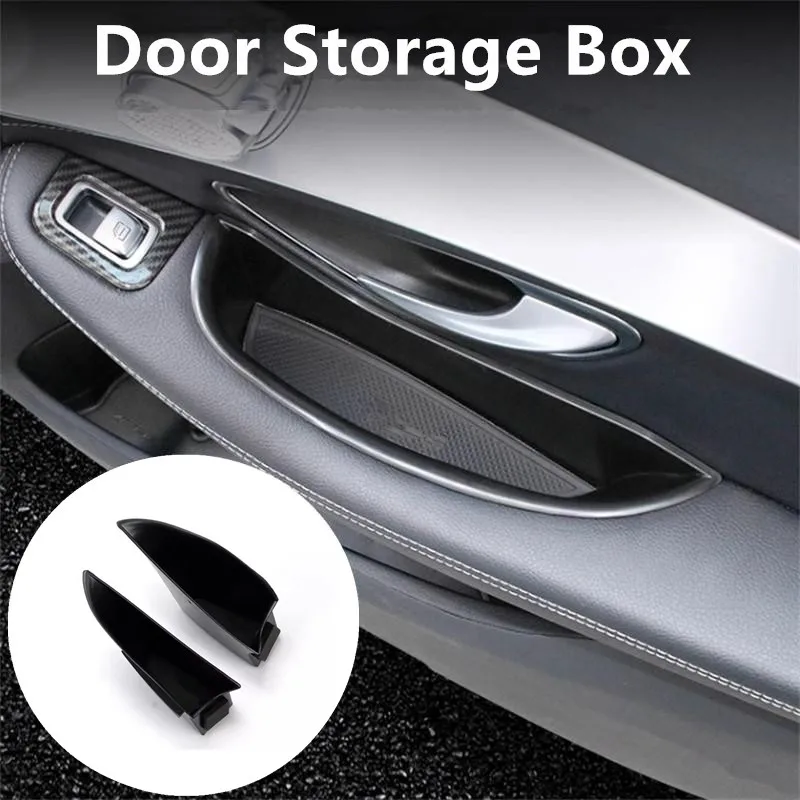 Car Door Storage Box ABS Plastic Front/Rear Door Storage Box For Mercedes Benz E Class W213 2016-2023 only for Left hand drive
Car Door Storage Box ABS Plastic Front/Rear Door Storage Box For Mercedes Benz E Class W213 2016-2023 only for Left hand drive