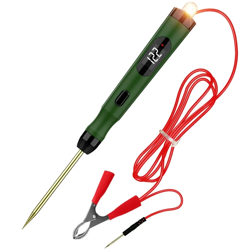 TopDiag P50 Automotive Circuit Tester LCD Display Voltage Measurement Bulb Load Measurement Power Polarity Display Three
TopDiag P50 Automotive Circuit Tester LCD Display Voltage Measurement Bulb Load Measurement Power Polarity Display Three