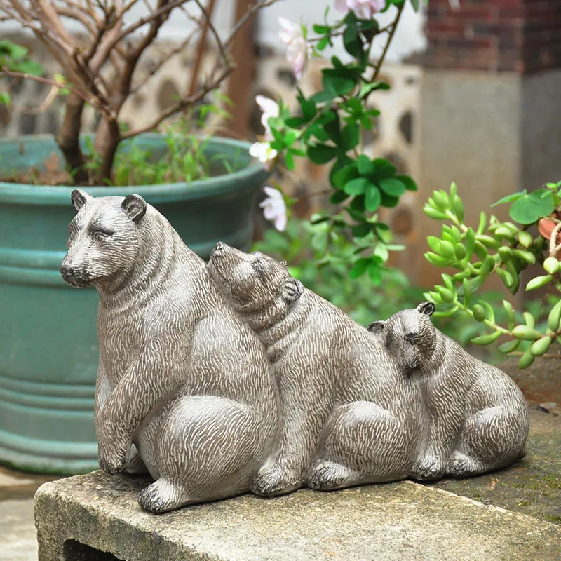 Винтажный бурый медведь, фигурка медведя для матери и сына, садовый патио, забавные украшения в виде животных, украшения для дома, подарки
Винтажный бурый медведь, фигурка медведя для матери и сына, садовый патио, забавные украшения в виде животных, украшения для дома, подарки