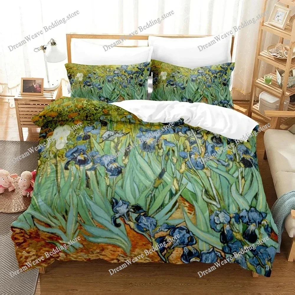 Almond Blossom By Van Gogh Duvet Cover Set Floral Flower Bedding Set for Girl Nordic Comforter Cover Queen King Size Bedding Set
Almond Blossom By Van Gogh Duvet Cover Set Floral Flower Bedding Set for Girl Nordic Comforter Cover Queen King Size Bedding Set