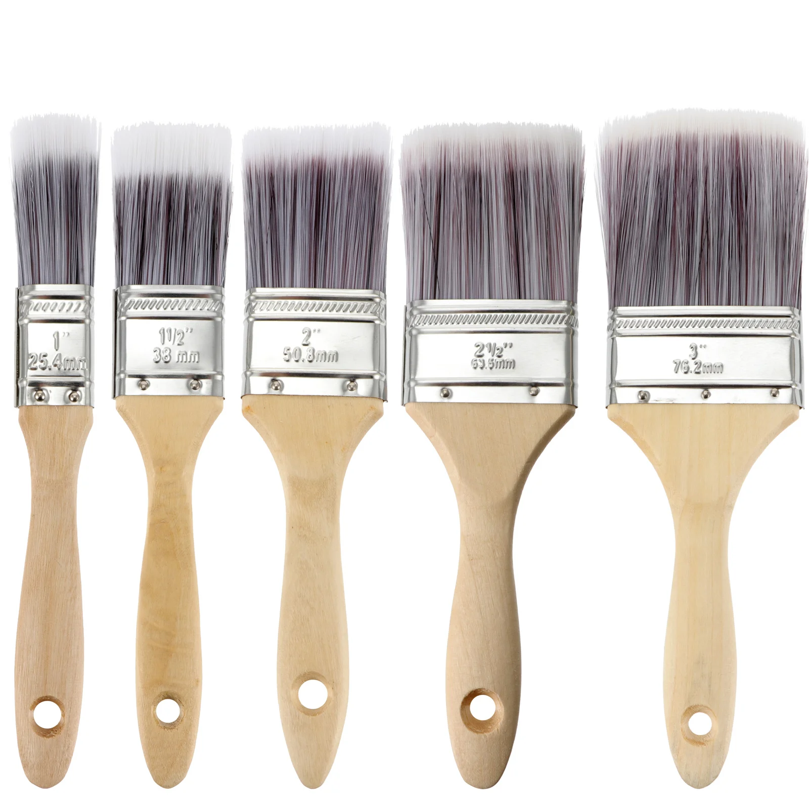 5Pcs Paint Brushes Set Professional Angle Sash Brush for Interior Exterior Walls Trim Cabinets Doors Fences Decks Stain Cleaning
5Pcs Paint Brushes Set Professional Angle Sash Brush for Interior Exterior Walls Trim Cabinets Doors Fences Decks Stain Cleaning