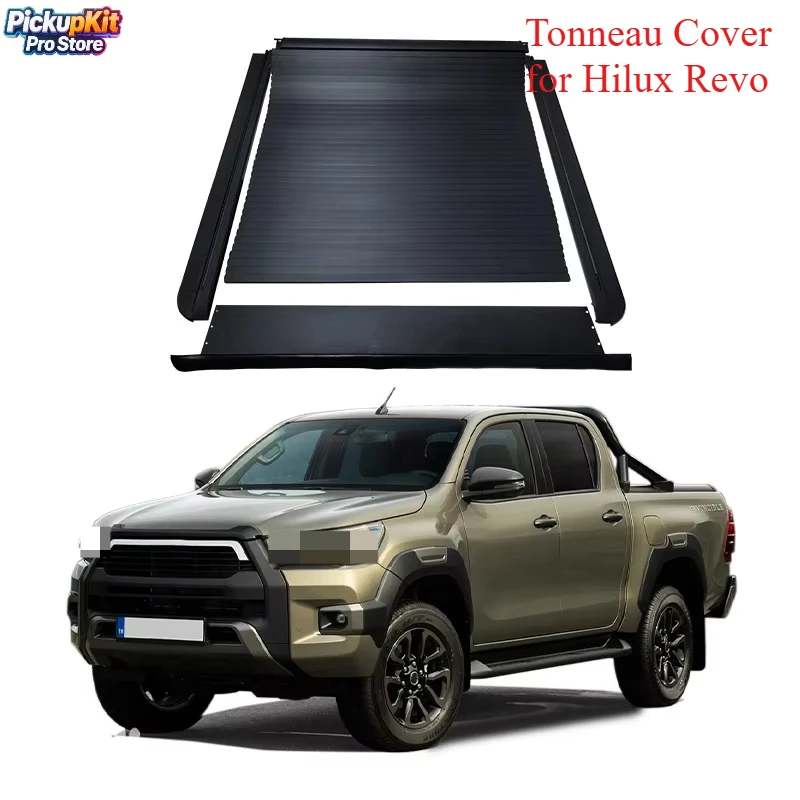 Wholesale Waterproof Power Truck Tonneau Cover Electric Roller Shutter Pickup Bed Cover for Hilux Revo 2015 to 2025
Wholesale Waterproof Power Truck Tonneau Cover Electric Roller Shutter Pickup Bed Cover for Hilux Revo 2015 to 2025