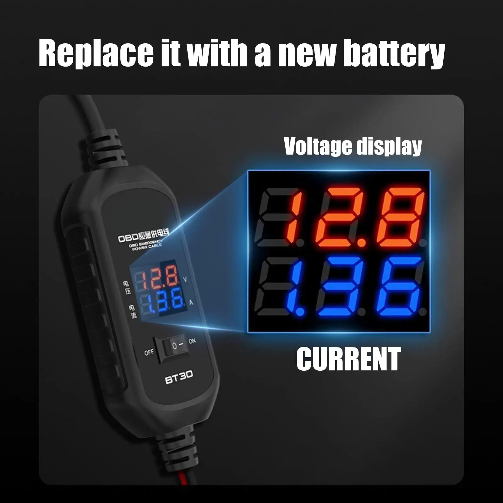 Car Memory Saver OBD Power Supply Cable For Car Plug-and-Play Power Connector Automotive Accessories For Truck RV Daily Care
Car Memory Saver OBD Power Supply Cable For Car Plug-and-Play Power Connector Automotive Accessories For Truck RV Daily Care