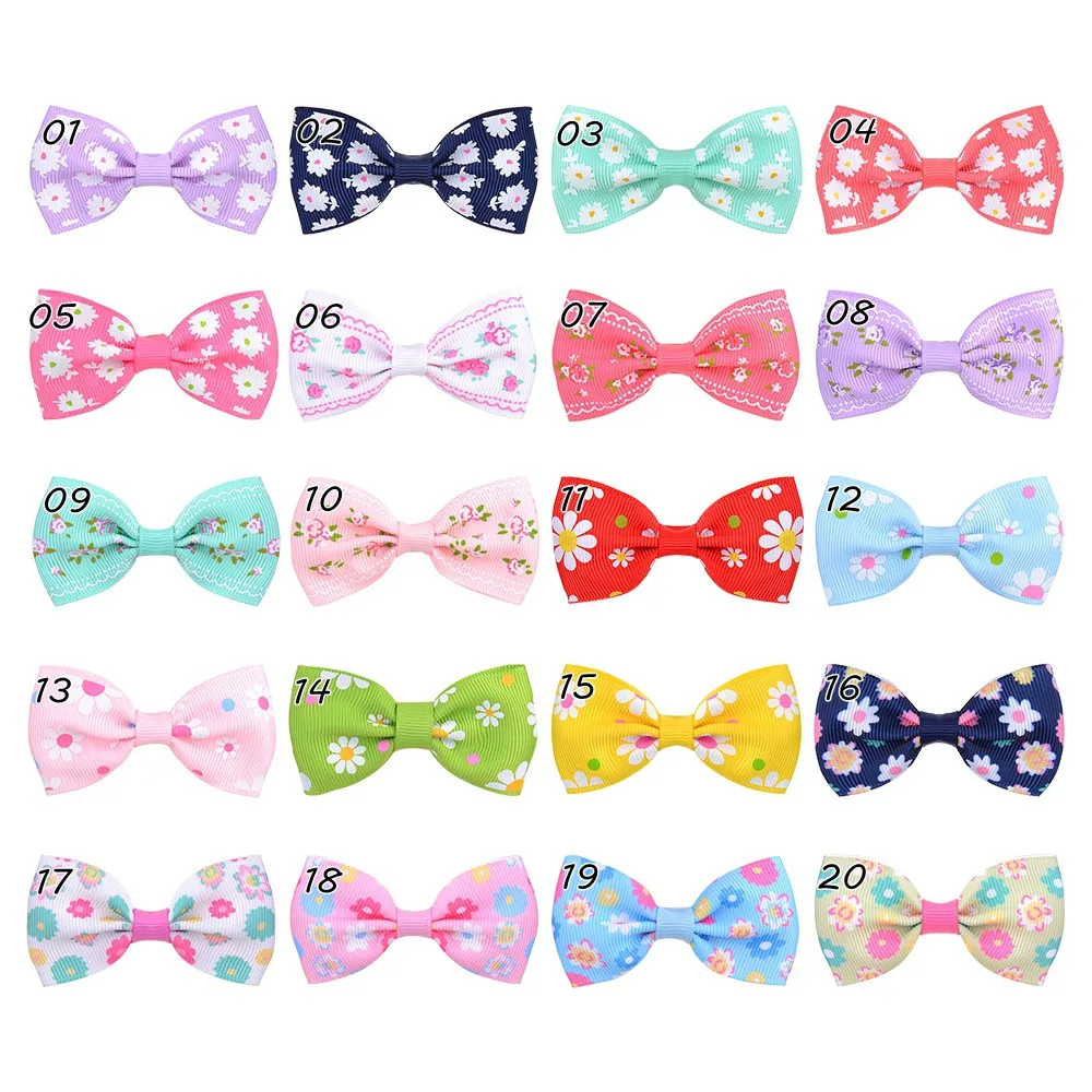 600Piece 2.7 Inch Girls Lovely Random Color Daisy Kids Bows Hair Clips Cute Printed Bowknot Hairpins Hair Accessories Wholesale
600Piece 2.7 Inch Girls Lovely Random Color Daisy Kids Bows Hair Clips Cute Printed Bowknot Hairpins Hair Accessories Wholesale