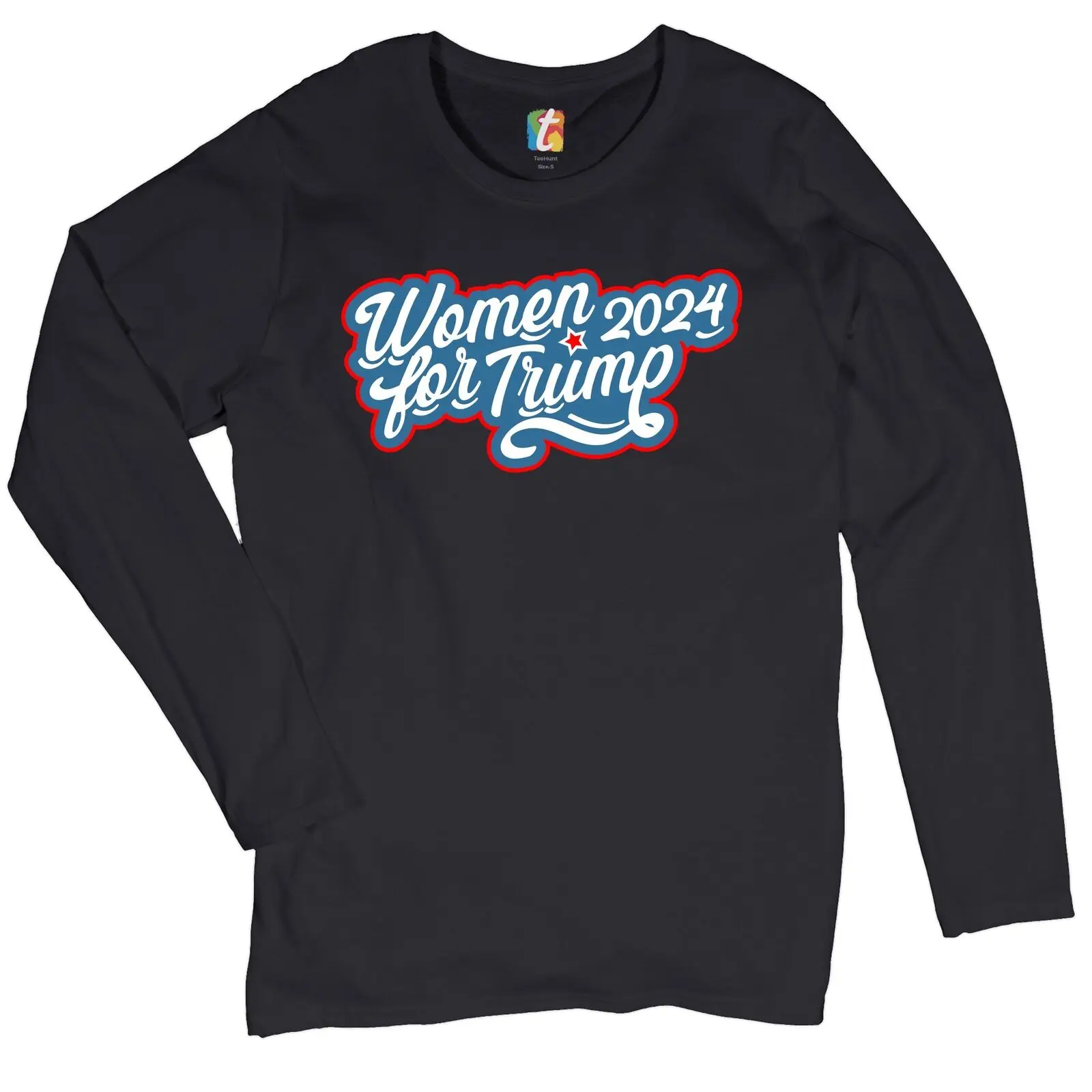 Women for Trump 2024 Women's Long Sleeve T-shirt Vote Conservative Trump Girl
Women for Trump 2024 Women's Long Sleeve T-shirt Vote Conservative Trump Girl