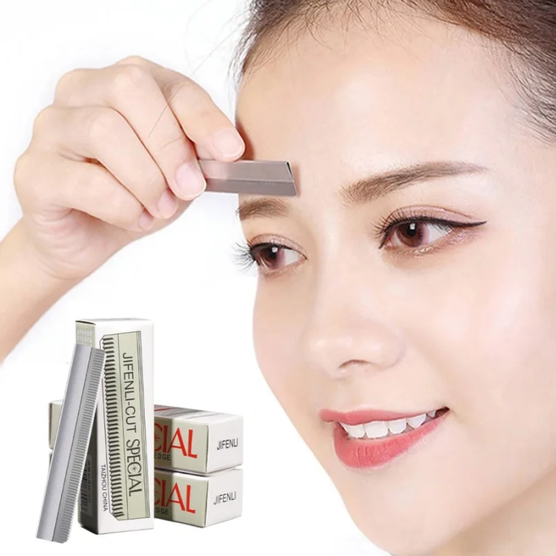 10pcs/box Eyebrow Shaping Blade Carbon Steel Armpit Hair Removal Hand Lip Hair Knife Makeup Artist Hair Removal Knife
10pcs/box Eyebrow Shaping Blade Carbon Steel Armpit Hair Removal Hand Lip Hair Knife Makeup Artist Hair Removal Knife