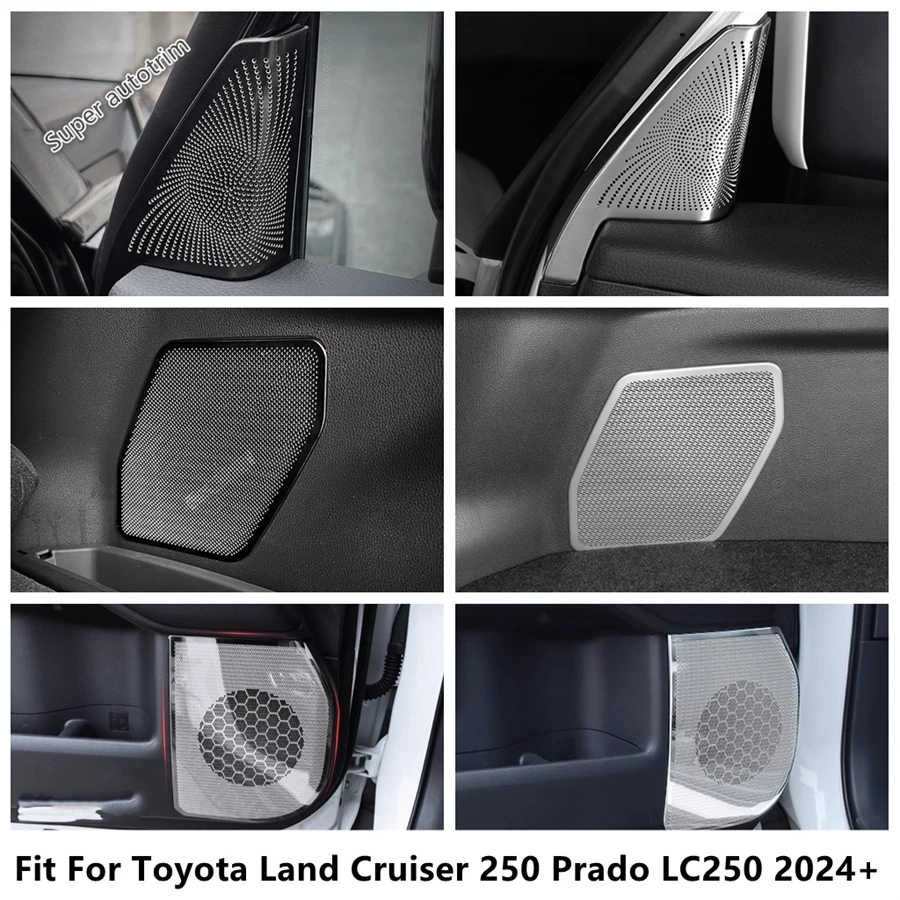 Pillar A Tweeter / Rear Trunk Horn / Door Speaker Cover Trim Accessories Fit For Toyota Land Cruiser 250 Prado LC250 2024 2025
Pillar A Tweeter / Rear Trunk Horn / Door Speaker Cover Trim Accessories Fit For Toyota Land Cruiser 250 Prado LC250 2024 2025