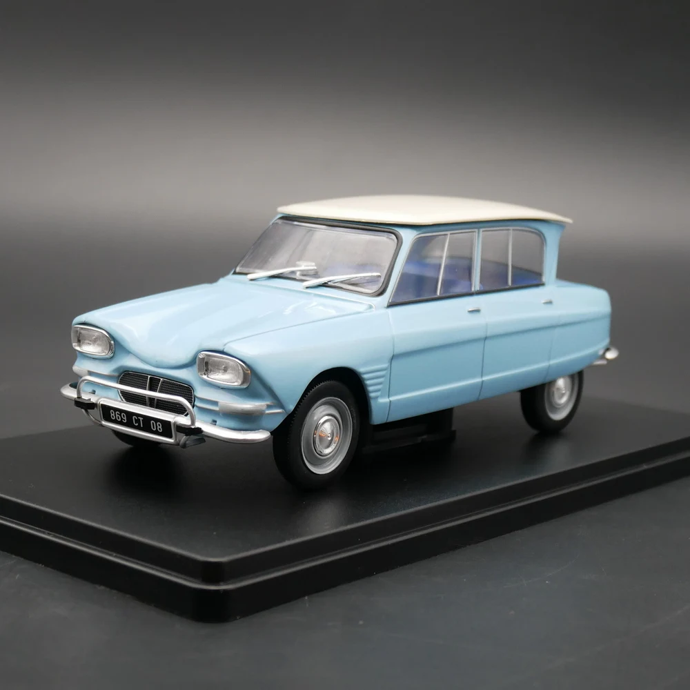 Diecast IXO 1:24 Scale Citroen AMI 6 1961 Alloy Car Model Collectible Toy Gift Souvenir Display Ornament
Diecast IXO 1:24 Scale Citroen AMI 6 1961 Alloy Car Model Collectible Toy Gift Souvenir Display Ornament