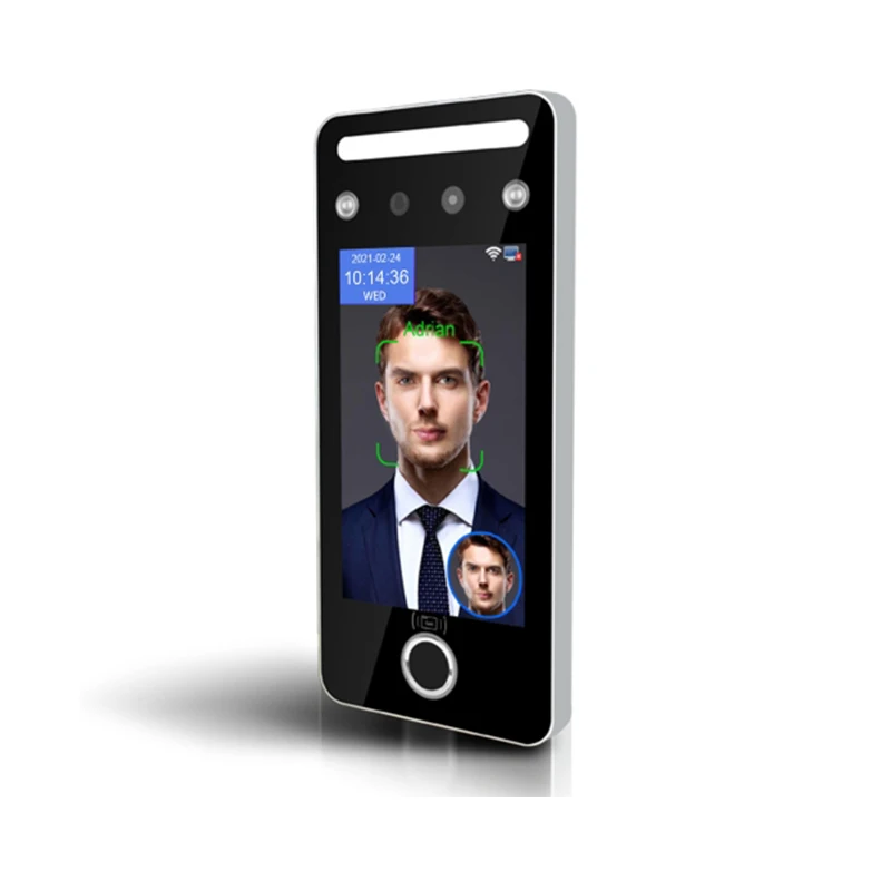 Goldbridge AI Dynamic face recognition access control and fingerprint reader with 5 inch display and software
Goldbridge AI Dynamic face recognition access control and fingerprint reader with 5 inch display and software
