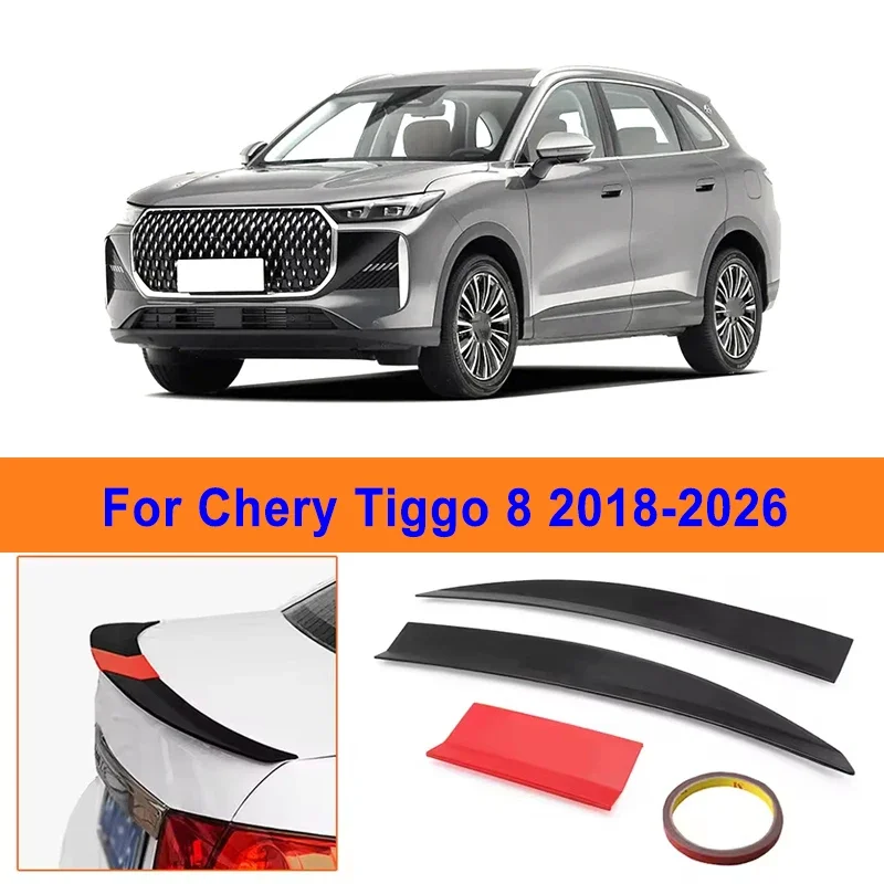 For Chery Tiggo 8 2018-2026 3-Section ABS Rear Trunk Spoiler 115-125cm Adjustable Sports Decor Top Wing Car Exterior Parts
For Chery Tiggo 8 2018-2026 3-Section ABS Rear Trunk Spoiler 115-125cm Adjustable Sports Decor Top Wing Car Exterior Parts
