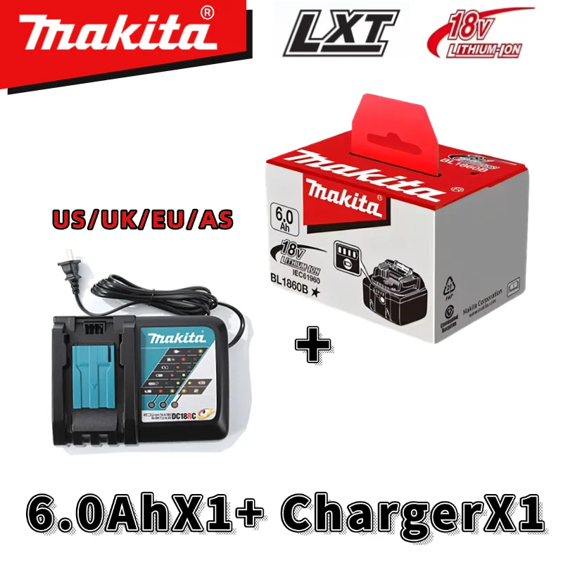 NEW Makita 18V Tool Battery,6AH Rechargeable Lithium-ion Battery,Makita DTD173 DDF489 DHP489 DUC407 DTW700 DHR243 Tools Battery
NEW Makita 18V Tool Battery,6AH Rechargeable Lithium-ion Battery,Makita DTD173 DDF489 DHP489 DUC407 DTW700 DHR243 Tools Battery