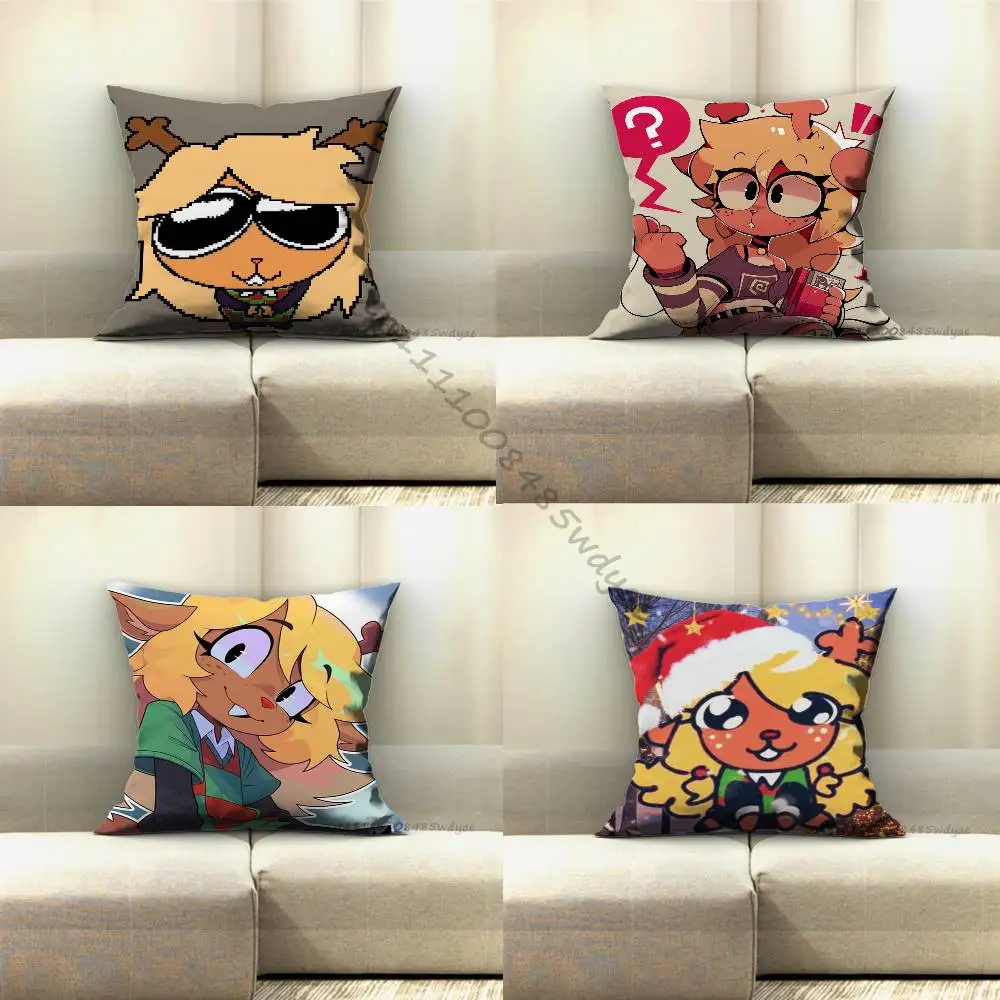 Noelle Holiday Deltarune Susie Pillow Case For Home Bedroom Car Office Decoration Living Room Sofa Cushion Cover Suitable
Noelle Holiday Deltarune Susie Pillow Case For Home Bedroom Car Office Decoration Living Room Sofa Cushion Cover Suitable