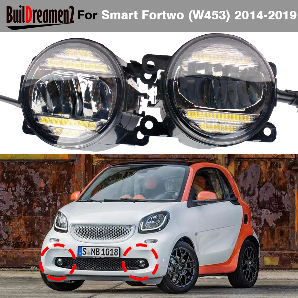 30W Canbus LED Fog Light DRL For Smart Fortwo (W453) 2014-2019 H11 Car Front Bumper Fog Lamp Daylight Accessories 2 Pieces
30W Canbus LED Fog Light DRL For Smart Fortwo (W453) 2014-2019 H11 Car Front Bumper Fog Lamp Daylight Accessories 2 Pieces