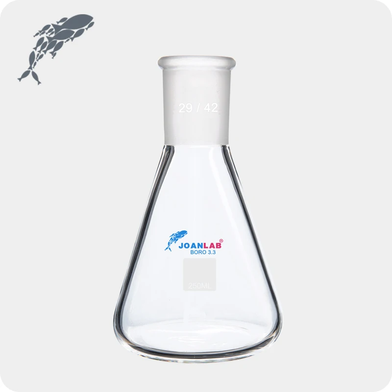 Joan Lab Large Glass Erlenmeyer Flask Customizes Boro3.3 Glass Conical Flask With Joint Mouth
Joan Lab Large Glass Erlenmeyer Flask Customizes Boro3.3 Glass Conical Flask With Joint Mouth