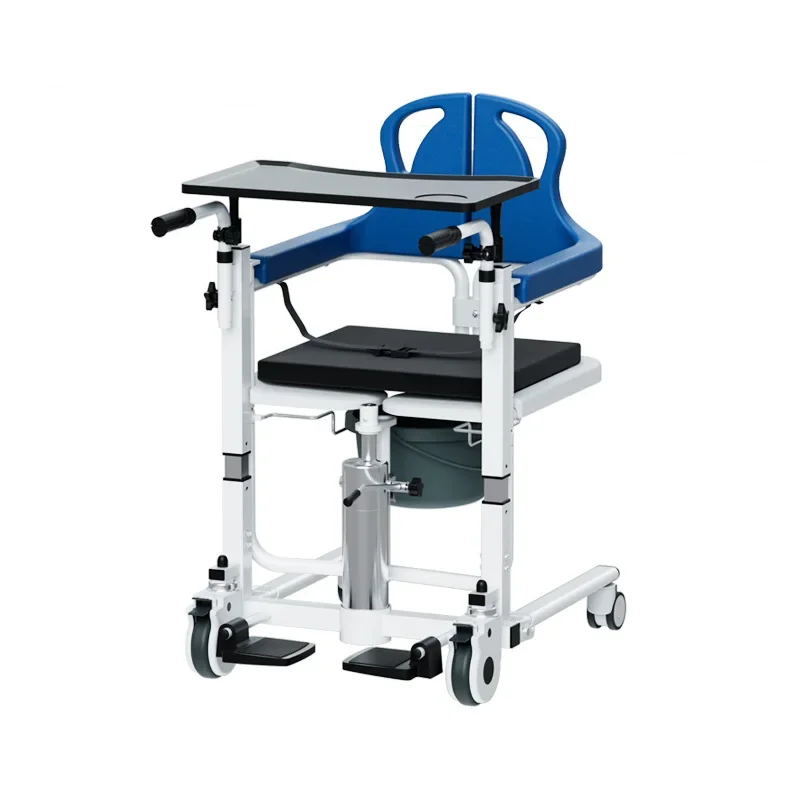 Multi-Functional Home Patient Lift Transfer Chair for Elderly Paralyzed Disabled Care Sitting Stool with Hand Machine Wheelchair 
Multi-Functional Home Patient Lift Transfer Chair for Elderly Paralyzed Disabled Care Sitting Stool with Hand Machine Wheelchair