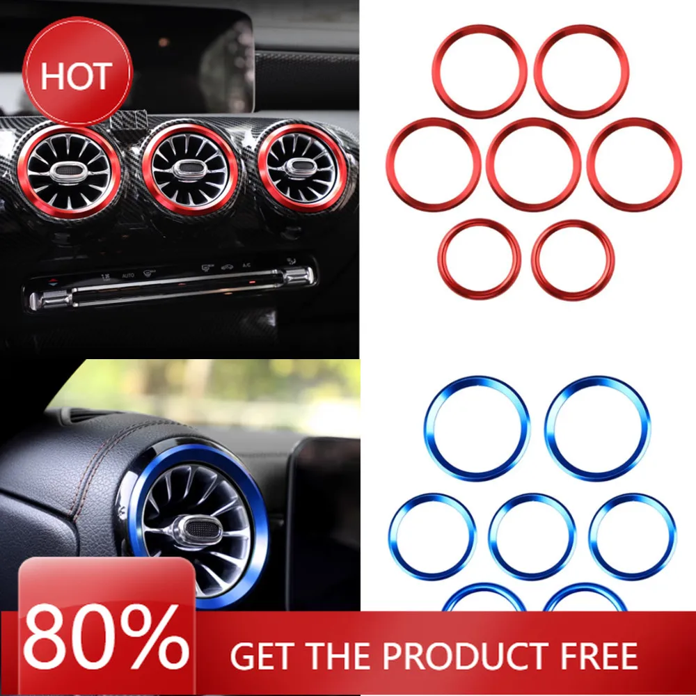 Горячие чехлы на руль из сплава, автомобильный центральный кондиционер, вентиляционное отверстие, кольцо, накладка, наклейка для Mercedes Benz A W177 B W247 GLB X247 CL
Горячие чехлы на руль из сплава, автомобильный центральный кондиционер, вентиляционное отверстие, кольцо, накладка, наклейка для Mercedes Benz A W177 B W247 GLB X247 CL