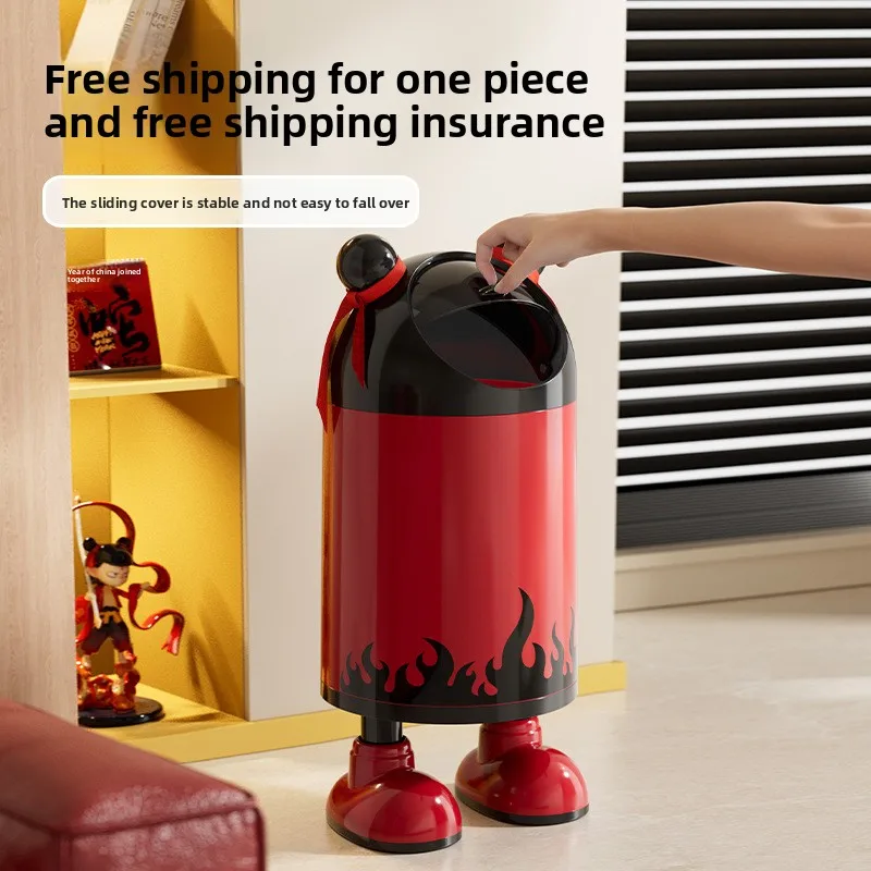 Trash Can Household Living Room Kitchen Large Large Capacity Trash Sealed Slide Cover Thickened No Bend Trash Can
Trash Can Household Living Room Kitchen Large Large Capacity Trash Sealed Slide Cover Thickened No Bend Trash Can