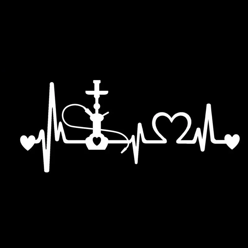 1 Pcs Decor Motorcycle Decals Hookah Heartbeat Lifeline Decal Decorative Accessories Creative Waterproof PVC,14cm*6cm,KK
1 Pcs Decor Motorcycle Decals Hookah Heartbeat Lifeline Decal Decorative Accessories Creative Waterproof PVC,14cm*6cm,KK