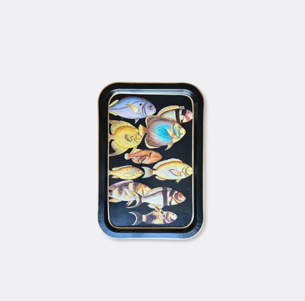 'Fishes' tray, multicolor Les-Ottomans
'Fishes' tray, multicolor Les-Ottomans