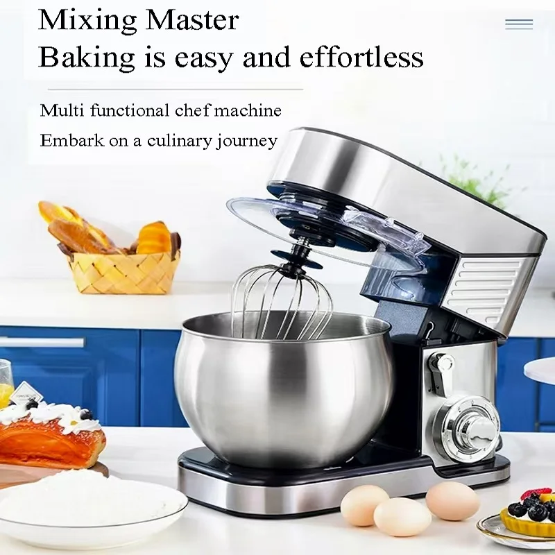 Stand Mixer Multifunctional Electric Kitchen Mixer With 5 Accessories For Most Home Cooks
Stand Mixer Multifunctional Electric Kitchen Mixer With 5 Accessories For Most Home Cooks