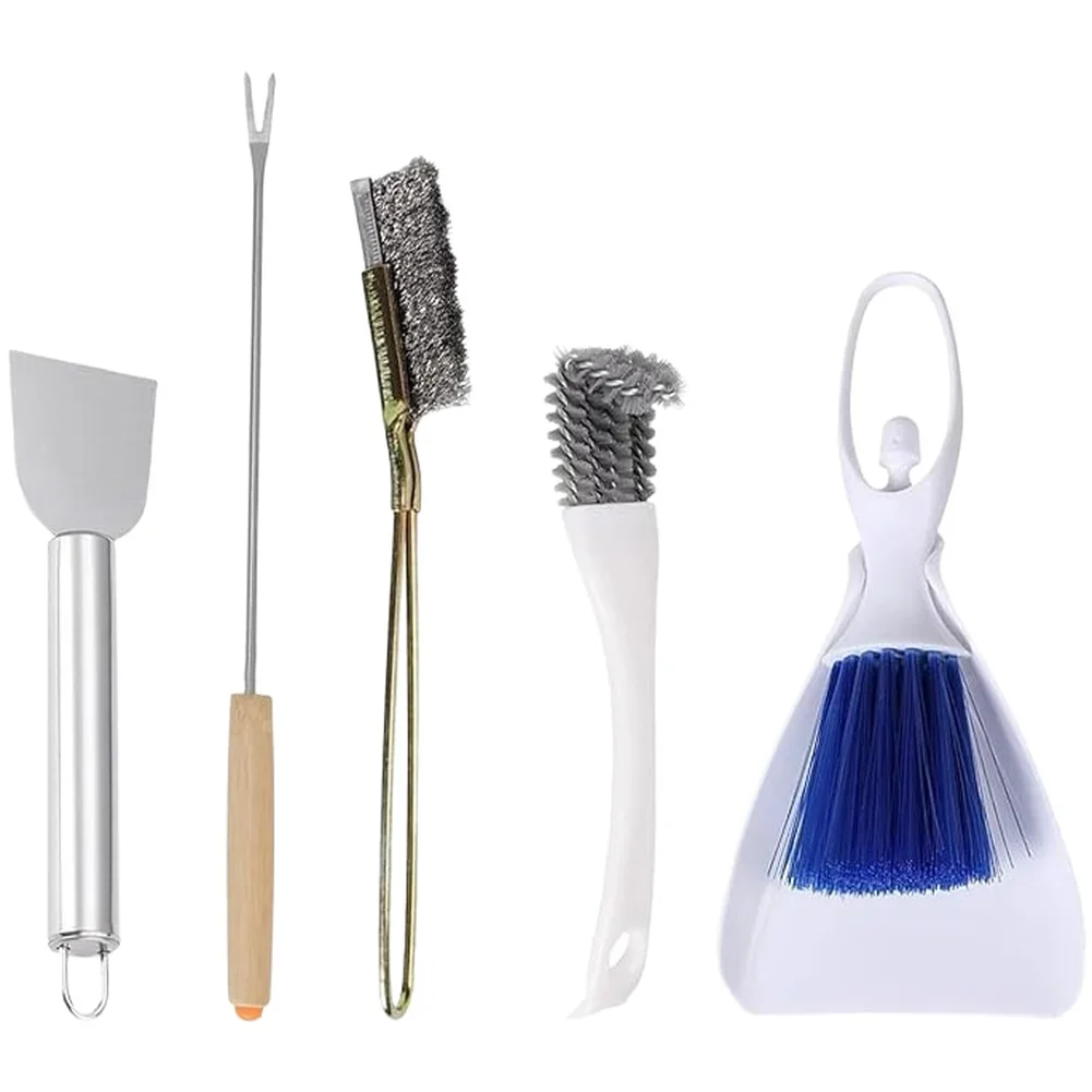 Stainless Steel Cleaning Brush for Bird Cages with Fork and Spatula Designed for Parakeets and Long Tail Parrots
Stainless Steel Cleaning Brush for Bird Cages with Fork and Spatula Designed for Parakeets and Long Tail Parrots