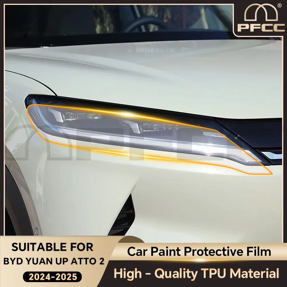 For BYD YUAN UP ATTO 2 2024 2025 Headlight Rearview Film B C Pillars Protection Film TPU Pre-cut Anti-scratch Repair Transparent
For BYD YUAN UP ATTO 2 2024 2025 Headlight Rearview Film B C Pillars Protection Film TPU Pre-cut Anti-scratch Repair Transparent