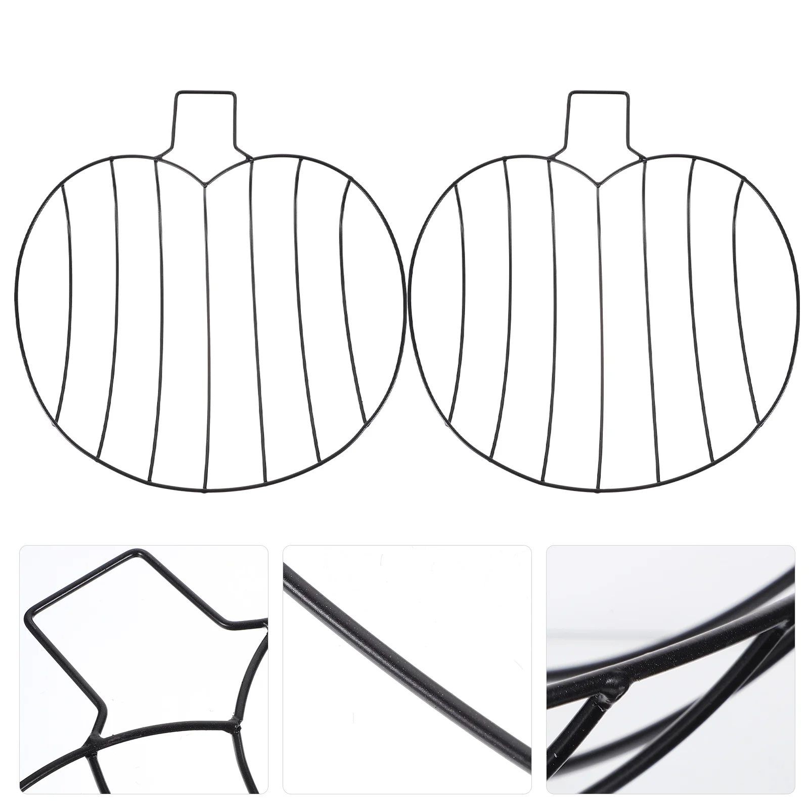 2Pcs Pumpkin Wreath Metal Wire Frame Autumn Office Decoration Wreath Form Flower Garland Frame DIY Project Craft
2Pcs Pumpkin Wreath Metal Wire Frame Autumn Office Decoration Wreath Form Flower Garland Frame DIY Project Craft