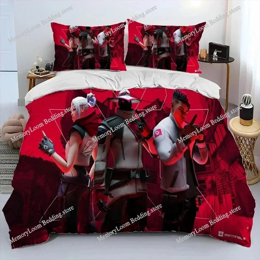 Official VALORANT 3D Bedding Set. Duvet Cover with Pillowcases & Sheet for Twin, Full, Queen, King Beds. For Fans & Gamers.
Official VALORANT 3D Bedding Set. Duvet Cover with Pillowcases & Sheet for Twin, Full, Queen, King Beds. For Fans & Gamers.