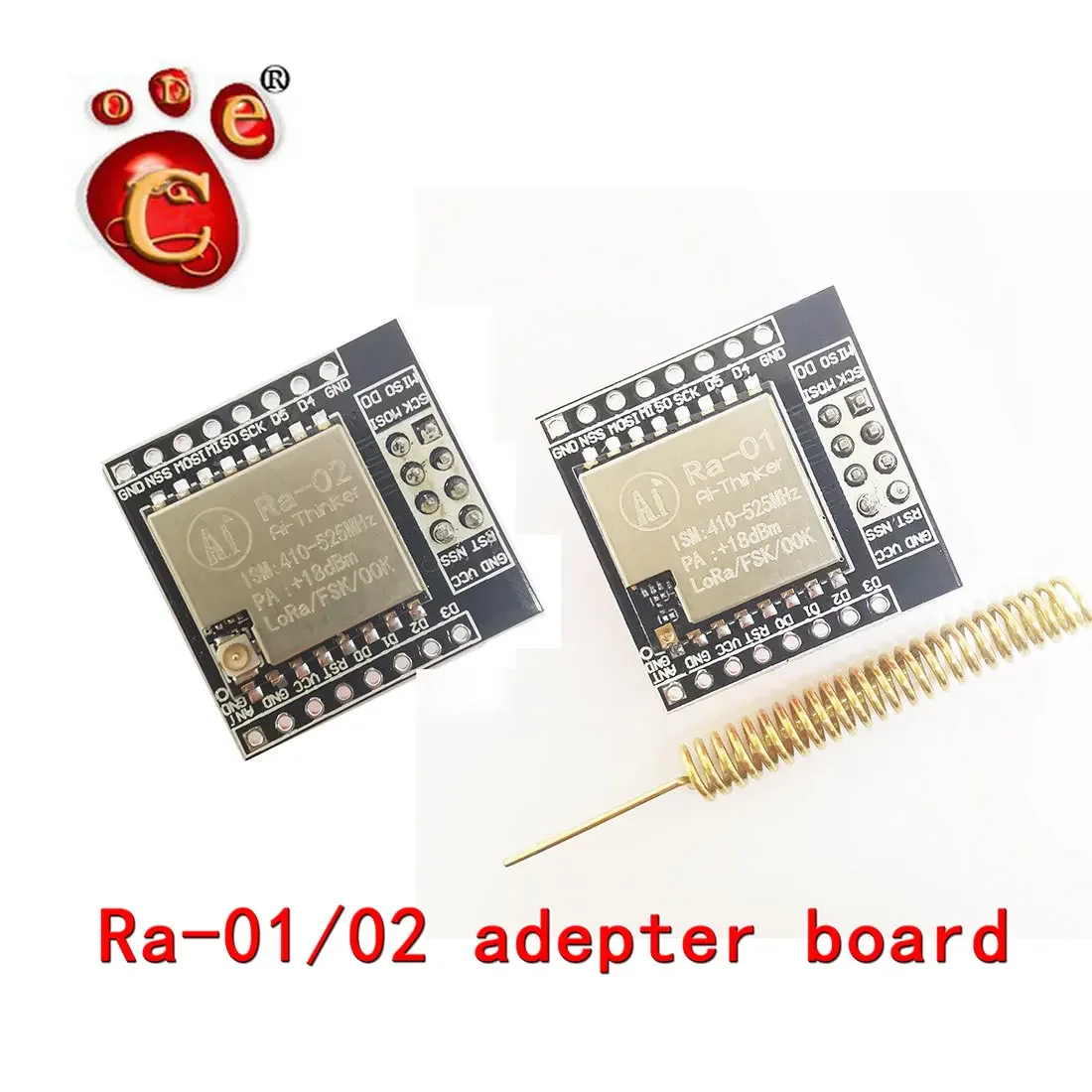 ra 01 adepter board SX1278 Ra-01 Ra-02 Lora radio frequency data transmission module SPI interface 433MHz antenna Antenna Ra-01
ra 01 adepter board SX1278 Ra-01 Ra-02 Lora radio frequency data transmission module SPI interface 433MHz antenna Antenna Ra-01