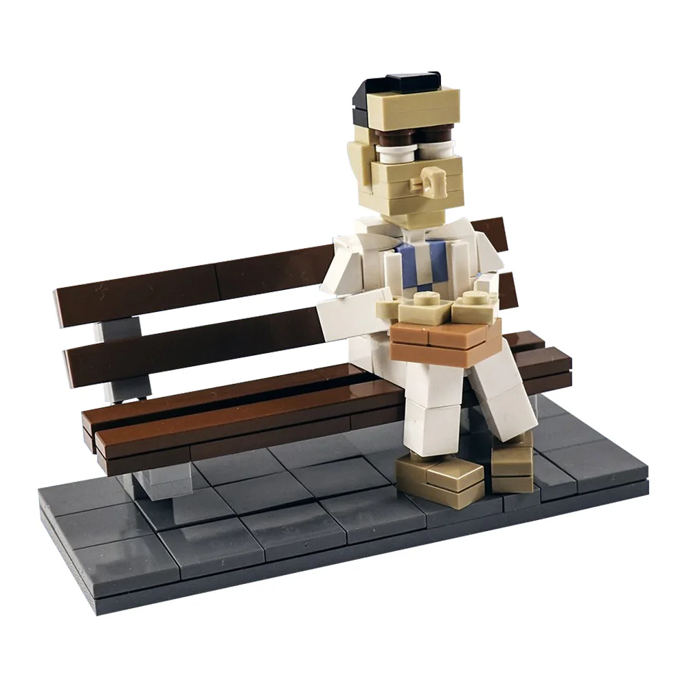 MOC Форрест Гамп Коробка шоколадных конфет Строительные блоки Классический фильм Парк Сцена Персонаж Кирпичная игрушка Подарок для взрослых
MOC Форрест Гамп Коробка шоколадных конфет Строительные блоки Классический фильм Парк Сцена Персонаж Кирпичная игрушка Подарок для взрослых