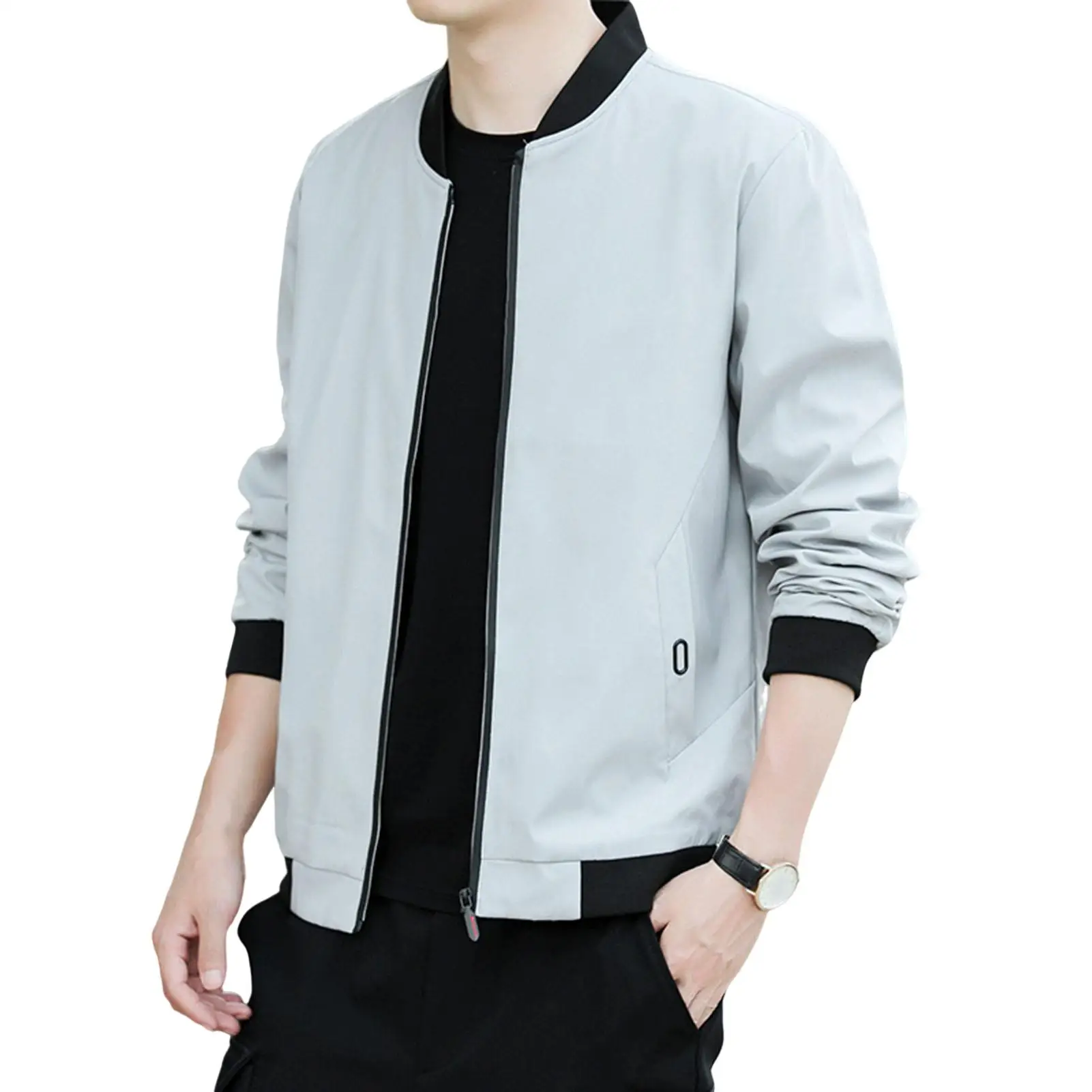 Spring Autumn Casual Solid Fashion Slim Bomber Jacket Men Overcoat New Arrival Baseball Jackets Men's Jacket M-6XL Top
Spring Autumn Casual Solid Fashion Slim Bomber Jacket Men Overcoat New Arrival Baseball Jackets Men's Jacket M-6XL Top