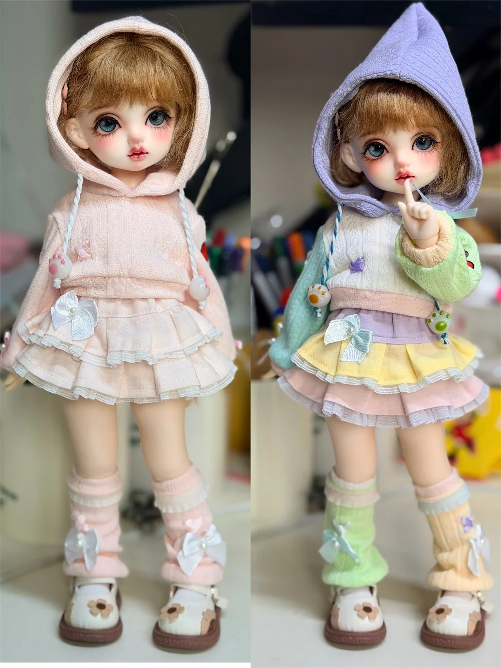 (customization 30day)BJD doll clothes suitable for 1/4 1/6 size white pants clothing set doll accessories (4 points)
(customization 30day)BJD doll clothes suitable for 1/4 1/6 size white pants clothing set doll accessories (4 points)