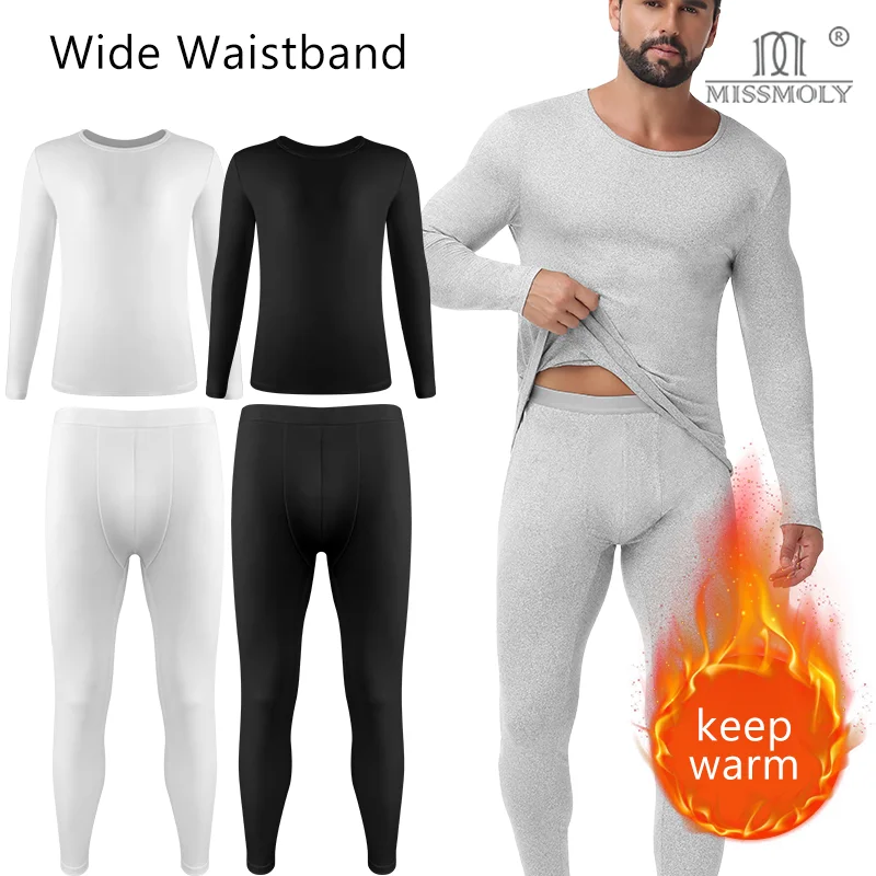 Miss Moly Winter Autumn Thermal Underwear Set for Men Compression Long Johns Keep Warm Long Sleeve Top Tight Legging Pajamas 
Miss Moly Winter Autumn Thermal Underwear Set for Men Compression Long Johns Keep Warm Long Sleeve Top Tight Legging Pajamas