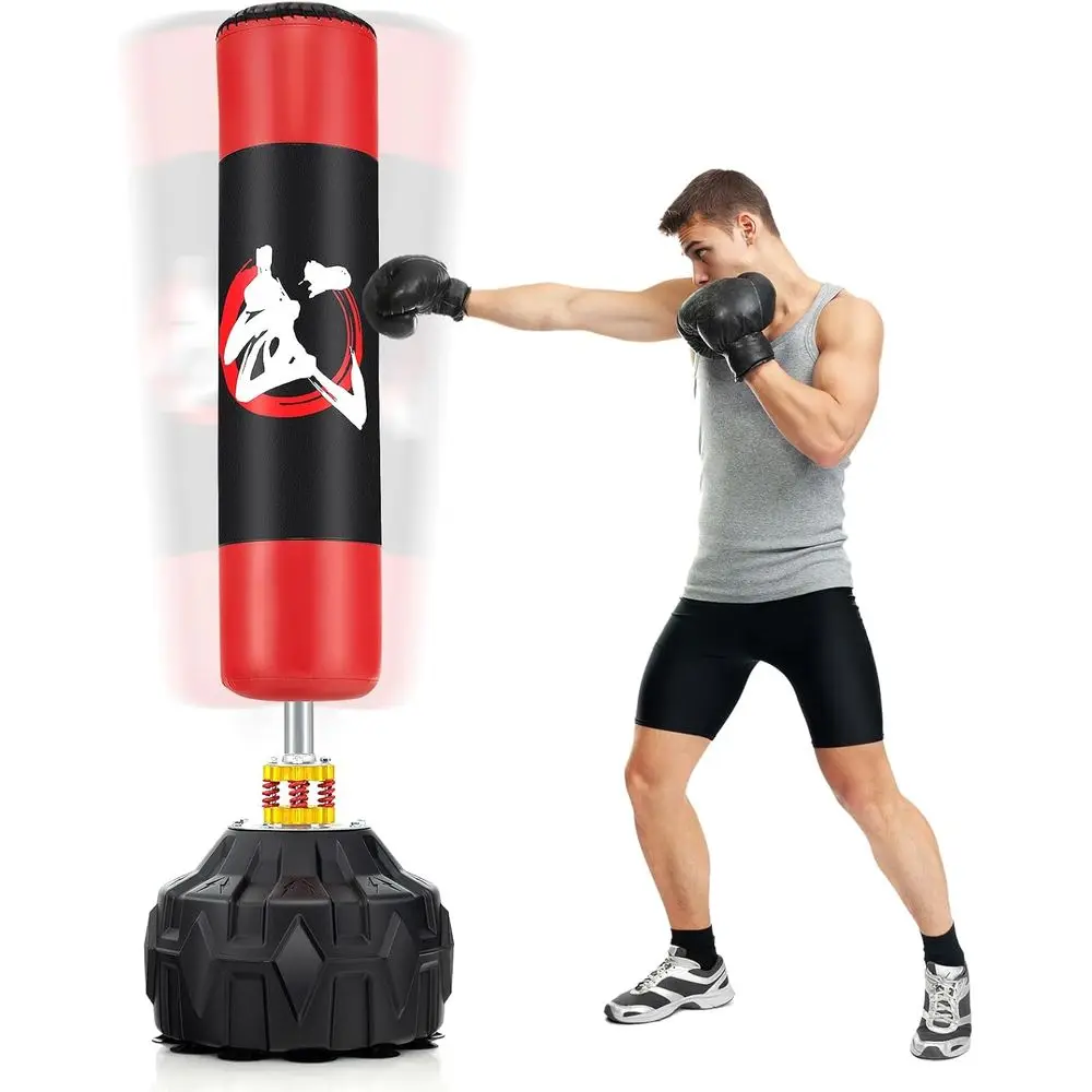 70 Heavy Duty Boxing Bag with Suction Base, Suitable for MMA, Muay Thai Training for All Ages
70 Heavy Duty Boxing Bag with Suction Base, Suitable for MMA, Muay Thai Training for All Ages