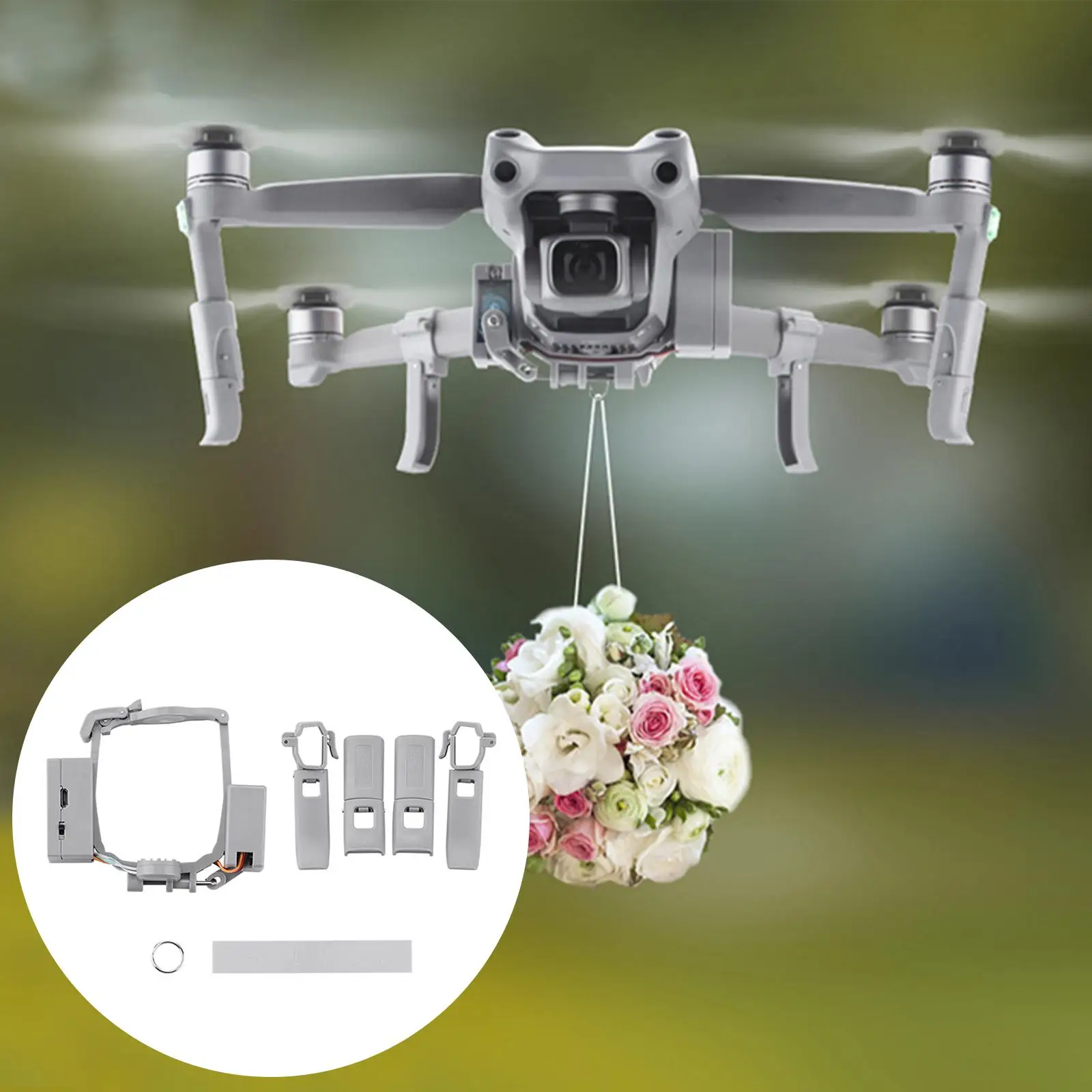 Устройство для доставки полезной нагрузки, линейный релиз и аксессуары DJI / S
Устройство для доставки полезной нагрузки, линейный релиз и аксессуары DJI / S