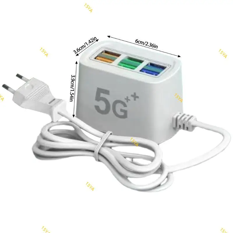 15YA 6 Port USB Charging Dock for Multiple Devices Efficient and Convenient Charging
15YA 6 Port USB Charging Dock for Multiple Devices Efficient and Convenient Charging