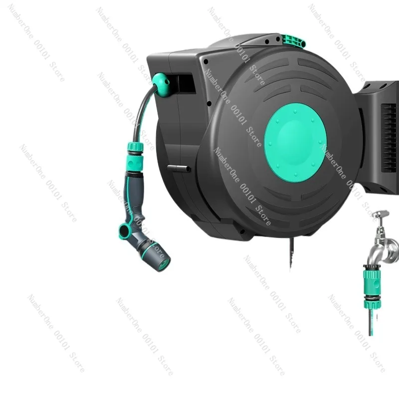 Automatic Retractable Car Wash Hose,Wall-Mounted High-Pressure Water Gun ReelGarden Flower Watering Hose with Rewinding Function
Automatic Retractable Car Wash Hose,Wall-Mounted High-Pressure Water Gun ReelGarden Flower Watering Hose with Rewinding Function