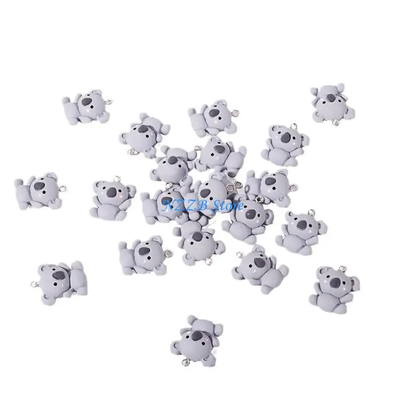 T21F 20pcs Blue Koala Charm Portable Koala Pendants Resin Jewelry Accessories For Fun DIY Projects
T21F 20pcs Blue Koala Charm Portable Koala Pendants Resin Jewelry Accessories For Fun DIY Projects