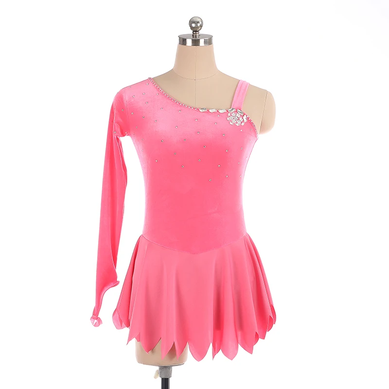 Figure Skating Dress Women's Competition Dress Children's Rhythmic Gymnastics Performance Black Velvet Dress
Figure Skating Dress Women's Competition Dress Children's Rhythmic Gymnastics Performance Black Velvet Dress