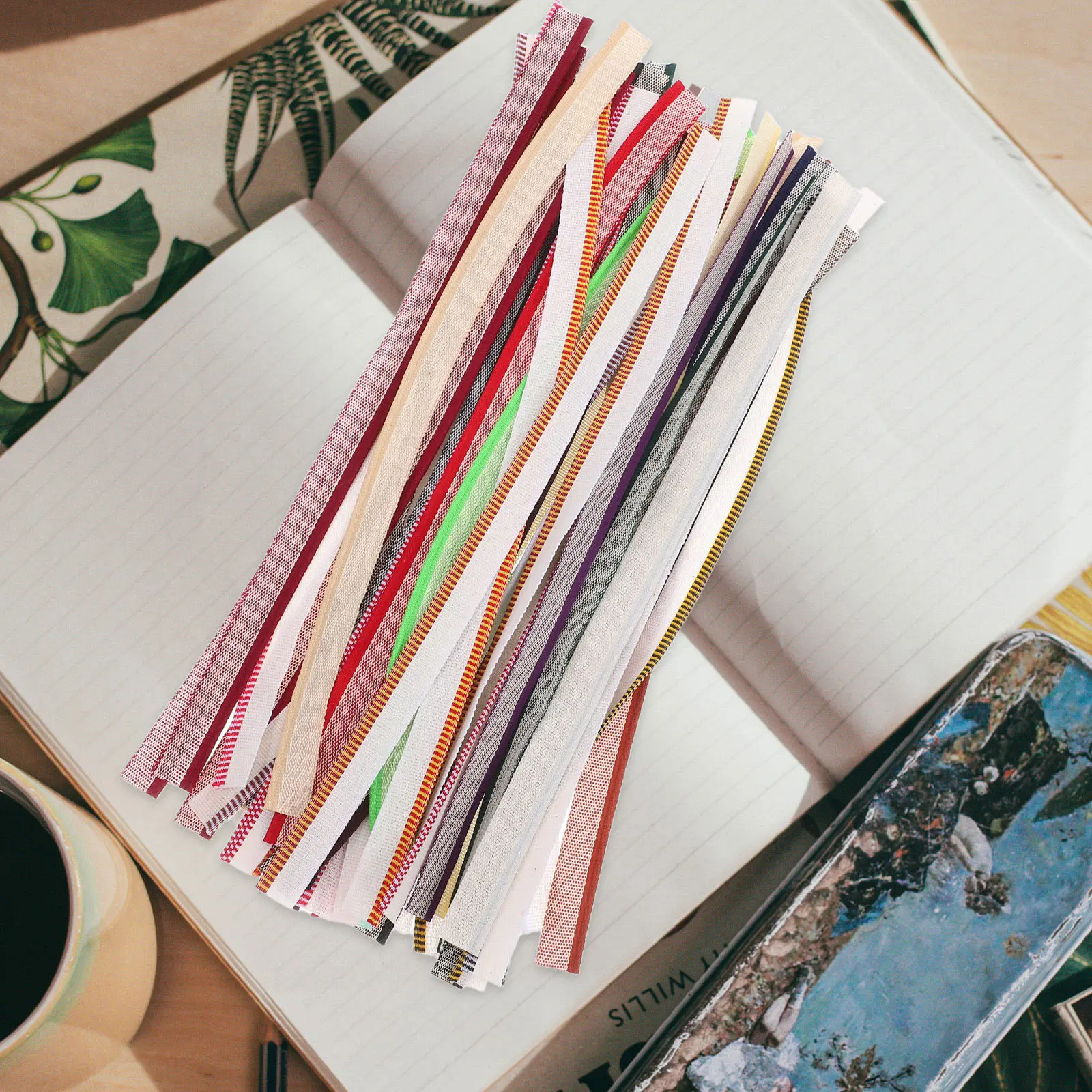 52pcs Book Binding Endbands 26 Colors Book Binding Headbands Endbands Cotton Book Headband Book Binding Kit for Beginners
52pcs Book Binding Endbands 26 Colors Book Binding Headbands Endbands Cotton Book Headband Book Binding Kit for Beginners