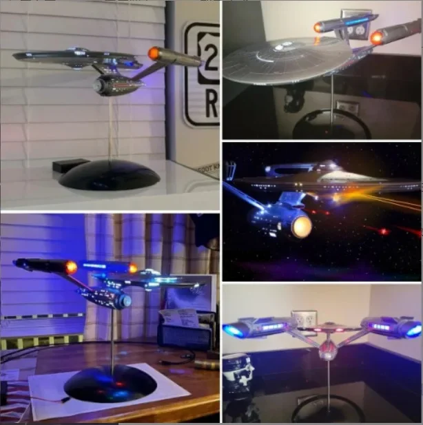 Metal airplane replica Star Trek 1:1000 model assembly Starship handmade jewelry collector's ornament gift
Metal airplane replica Star Trek 1:1000 model assembly Starship handmade jewelry collector's ornament gift