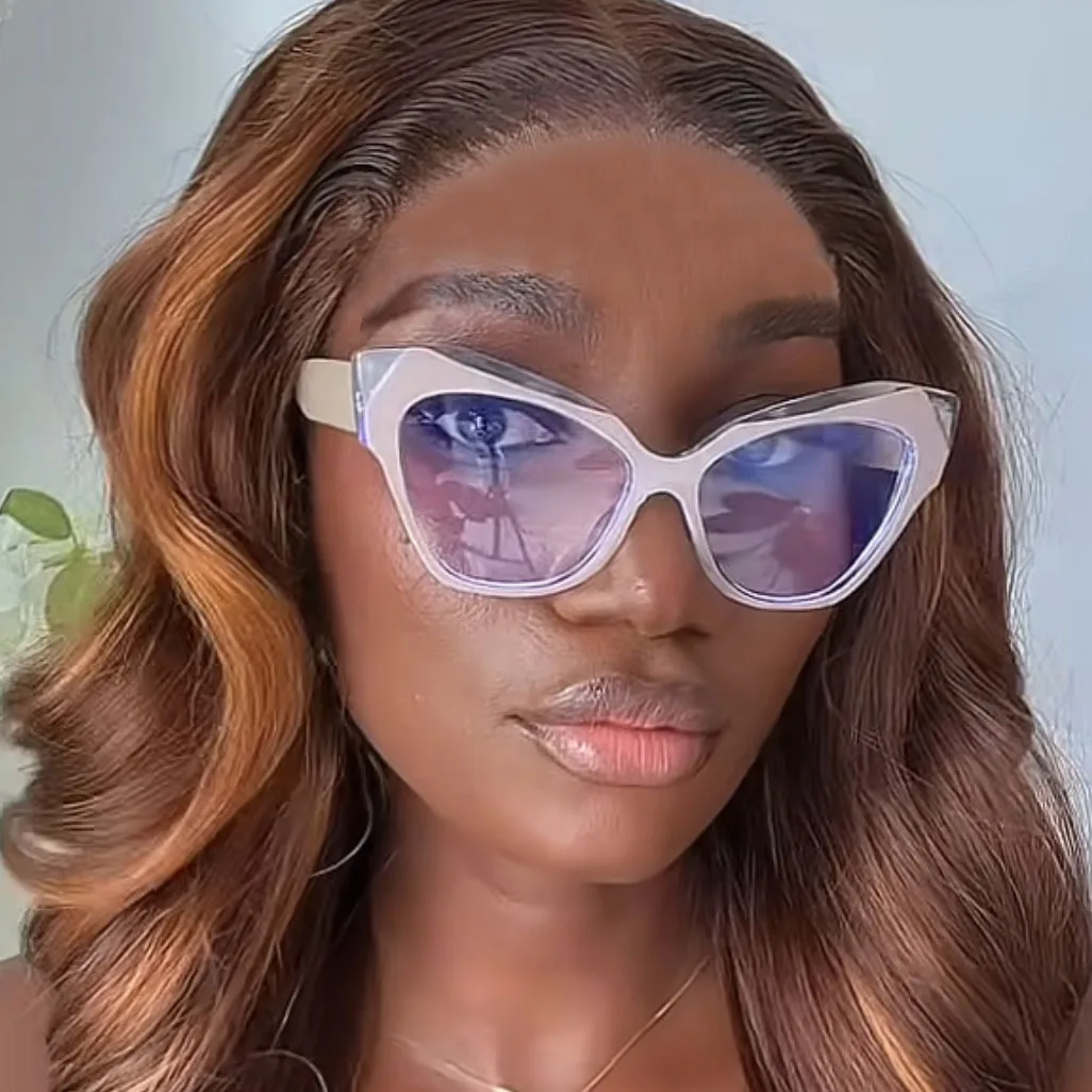 New Retro Glasses Frame Colored Cat Eye Flat Mirror Women Polygon Fashion Eyeglasses Anti Blue Light Decorative Plain Eyewear
New Retro Glasses Frame Colored Cat Eye Flat Mirror Women Polygon Fashion Eyeglasses Anti Blue Light Decorative Plain Eyewear