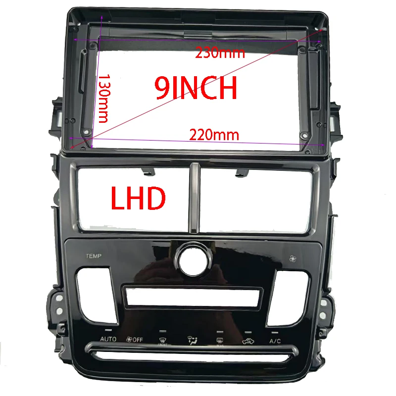 7/9 Inch Radio Fascia DVD GPS MP5 Panel Frame for Toyota Vios Yaris Auto A/C 2018+ Dashboard Mount Kit
7/9 Inch Radio Fascia DVD GPS MP5 Panel Frame for Toyota Vios Yaris Auto A/C 2018+ Dashboard Mount Kit