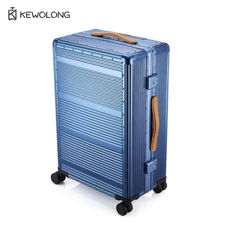 Stainless Steel Luggage Carry On, Heavy Duty Metal Suitcase with Wheels & Lock, Durable Aluminium Alloy Travel Trolley
Stainless Steel Luggage Carry On, Heavy Duty Metal Suitcase with Wheels & Lock, Durable Aluminium Alloy Travel Trolley