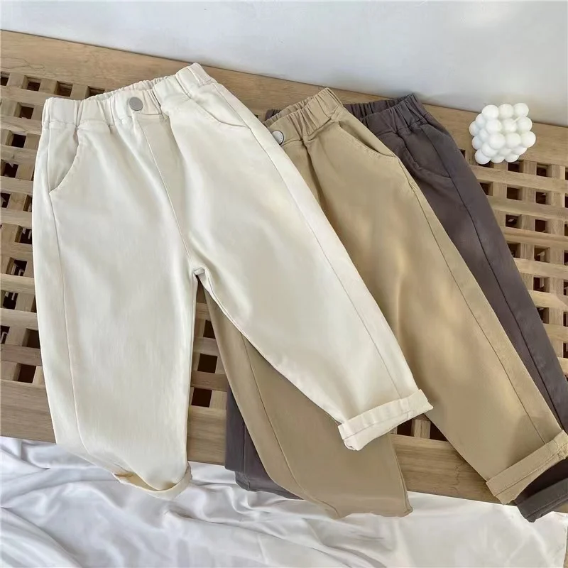 Children'S Casual Pants Boys And Girls Pants Spring And Autumn 2023 New Spring Baby Cotton Korean Pants
Children'S Casual Pants Boys And Girls Pants Spring And Autumn 2023 New Spring Baby Cotton Korean Pants
